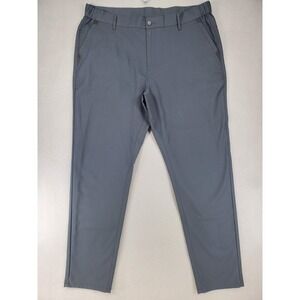 Jack Archer Pants Mens 38x31 Gray Chino Jetsetter Tech Pant Slim Office Travel